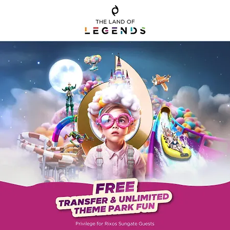 Resort Rixos Sungate - The Land Of Legends Access